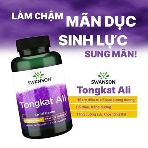 Thuốc bổ thận tráng dương Tongkat Ali Swason 120 viên