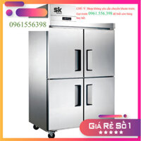 tongkhogiare TỦ ĐÔNG INOX 4 CÁNH SUMIKURA 1100 LÍT SKI-12F4 QUẠT GIÓ (R404A) (2023)