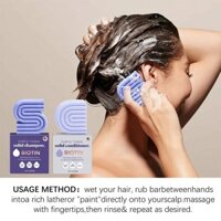 Toning Shampoo Bar for Dyed Hair, Enhances Grey & Purple Tones, Sulfate-Free & Eco-Friendly