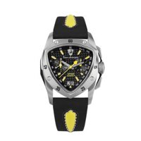 Tonino Lamborghini New Spyder Chronograph Silver Yellow TLF-A13-2 – 44 x 50mm