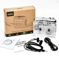 Tonivent TON010 Cassette di động sang máy nghe nhạc MP3 Mini USB Tape Player Bộ chuyển đổi MP3 với phần mềm đầu vào AUX 3,5mm CD Cassette Capture Audio Music Player Tương thích với PC Laptop