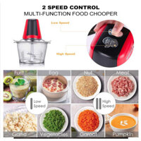 🎉Tony VN🎁 Máy xay thịt lưỡi dao kép inox 304 Food-Grade ABS Care 250W Germanay