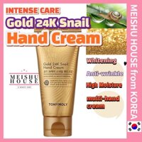 TONYMOLY (Hàng Mới Về) Kem Dưỡng Da Tay Tinh Chất Ốc Sên Vàng 24k 60ml