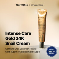[Tonymoly] Kem ốc sên Intense Care Gold 24K Kem dưỡng ẩm cao
