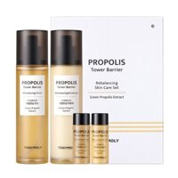 TONYMOLY Propolis Tower Barrier Rebalancing Skincare Set 140ml+140ml+20ml+20ml