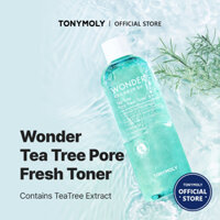 [Tonymoly] Wonder Tea Tree Pore Fresh Toner Calming Toner Dung Tích Lớn