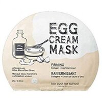 TOO COOL FOR SCHOOL Egg cream mask - firming " 5 еа in 1" Тканевая маска для лица, упругость.