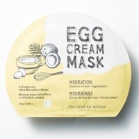 Too Cool For School Egg Cream Mask " 5 еа in 1" Маска с экстрактом яичного желтка и кокоса