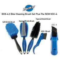 (Tool BCB-4.2) Bộ dụng cụ,bàn chải vệ sinh xe đạp Parktool BIKE CLEANING BRUSH SET