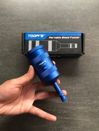 Tool Bình bơm dầu nhôm TOOPRE -50ml - Phễu bơm dầu phanh xe đạp - Xanh (chiếc)