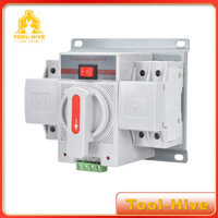 Tool-Hive - Bộ Chuyển Nguồn ATS 2P 63A 220V, Cầu Dao Đảo Chiều Tự Động, Chuyển Nguồn Linh Hoạt
