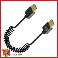 Toolbox 8K HDTV Cuộn Dây Cáp HDTV Sang HDTV HDTV 2 1 Mạ Vàng A Đến A Nam Đến Nam Dây Cuộn Hỗ Trợ Màn Hình 8K