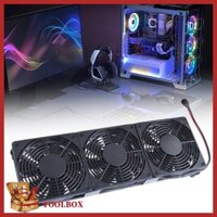 Toolbox Quạt làm mát tủ hiệu quả có điều khiển tốc độ cho máy chủ Máy trạm Bộ định tuyến TV Bộ hộp trên cùng Ống xả tản nhiệt