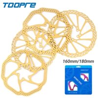 TOOPRE Đĩa phanh thắng xe đạp Thép Không Gỉ 160mm 180mm