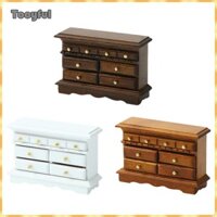 Tooyful 1: 12 Tủ Tivi Nhà Búp Bê Tủ Tivi Thu Nhỏ Và Tủ Quần Áo Cho Phòng Khách