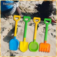 Tooyful 4x Trẻ Em Đi Biển Cát Đồ Chơi Cho Trẻ Em Bãi Biển Spades Cho Sân Sau Sân Vườn Bãi Biển