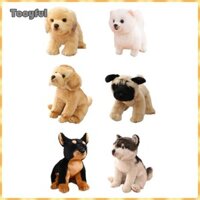 Tooyful Chó Thú Nhồi Bông Búp Bê Nhồi Bông Chó Đồ Chơi Mềm Chó Con Đồ Chơi Cho Đám Cưới Giáng Sinh Dịp Đặc Biệt Kỷ Niệm Ngày Của Mẹ