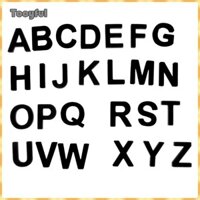 Tooyful EVA Bảng chữ cái / Chữ cái Nhãn dán tủ lạnh Phụ kiện giáo dục trẻ em 26 chiếc Bảng chữ cái