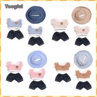 Tooyful Mini 17cm 6inch Bộ Quần Áo Búp Bê Áo Len Và Quần Phụ Kiện Búp Bê Đáng Yêu Trang Phục Hóa Trang Cho Tuổi 5 6 7 8 DIY Crafting