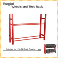Tooyful Nhẹ Di Động 1.9 Inch Giá Lốp Thích Hợp Cho RC4WD TF2 SCX10 D90 1 / 10 RC Xe Tải Xe Tải Bánh Xích Lốp Đỏ