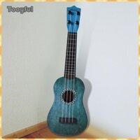 Tooyful Realistic 21 Inch Ukulele Guitar, Đồ chơi giáo dục sớm Đồ chơi rèn luyện nhạc cụ, 4 dây đàn Ukulele Soprano cho trẻ em Trẻ em