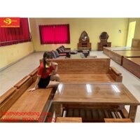 Top 05 bộ sofa gỗ giá rẻ bán chạy nhất tại Sơn Đông