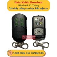 [TOP 1 BÁN CHẠY] Điều Khiển Cửa Cuốn BossDoor Tân Trường Sơn - Remote Cửa Cuốn Mã Nhảy Chống Sao Chép