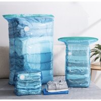 [Top 1] Bộ 4 Túi hút chân không quần áo YAMANASHI Kéo&Đè Bẹp Size 80x100cm 45x70cm