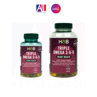 [TOP 1 SHOPEE] Viên dầu cá Holland & Barrett Triple Omega 369 Active Omega Complex (Bill Anh)