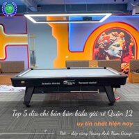 Top 5 địa chỉ bán bàn bida giá rẻ Quận 12 uy tín nhất hiện nay