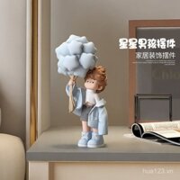 [Top bán 142k + sản phẩm] Đồ trang trí bàn làm việc hình cây cọ chữa lành cho bé trai, trang trí phòng khách, tủ TV, tủ rượu, lối vào, quà tặng tân gia, đồ trang trí bàn làm việc, mô hình đồ chơi, tượng nhỏ, búp bê.