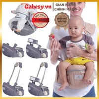 (TOP BÁN CHẠY 2023) Địu Trẻ Em Ngồi 4 Tư Thế Cao Cấp GABESY GBS1 Cho Bé Từ 0 - 36 Tháng Tuổi - Địu Em B