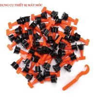 tóp bán chạy Ke cân bằng lát gạch tái sử dụng Ke vít ốp lát gạch men chữ T (1 gói gồm50 cái ke 1 cờ lê) dụng cụ thiết bị