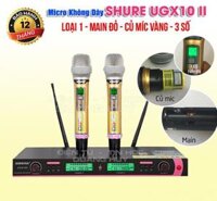 [TOP BAN CHAY ] Mua dàn Karaoke Gia Đình Loại Tốt Hát Hay Micro Không Dây Shure UGX10 Loại 1 Model Mới Nhât Năm 2022