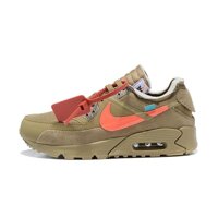 Top Fashion Nike_Air_ Max_ 90 OFF WHITE “Desert Ore”OW Mens Running Shoes Sneakers Outdoor Sport Shoes
