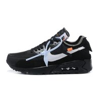 Top Fashion Nike_Air_ Max_ 90 OFF WHITE “Desert Ore”OW Mens Running Shoes Sneakers Outdoor Sport Shoes
