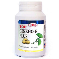 Top Ginkgo - E Plus, hỗ trợ tăng tuần hoàn não và tăng hoạt động của não