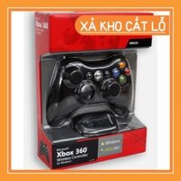 TOP (HÀNG TỐT) Tay Cầm Xbox 360 Chơi Game Có Rung Dây Cổng Usb