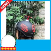 TOP HOT ] [ SALE SỐC ] ComBo Mũ Bảo Hiểm Gấu Nâu, Doremon ...kèm Kính Phi Công và Chong Chóng - BH 6 Tháng Sử Dụng