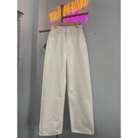 [TOP NEW] Quần kaki nữ suông trắng trơn TRÀ PHẠM CLOTHING women