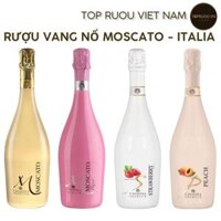 [Top Rượu VN] Rượu Vang Nổ Moscato Cavatina Sparkling Wine - Italia - 7.5 Độ - 750ml [Chính Hãng]