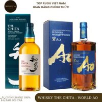 [Top Rượu VN] Whisky The Chita - World AO - Kệ Rượu Veritas - Brandy XO Royal 700ml [Chính Hãng]