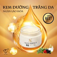 (Top White Chính Hãng) White Perfect D2 Kem dưỡng trắng da ban đêm