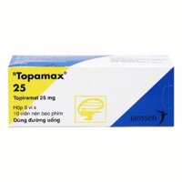 Topamax 25mg Janssen 60 viên – Thuốc động kinh