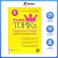 Topik's Supreme Finish Công Thức Tuyệt Đỉnh Đạt Topik II - MetaBooks Store