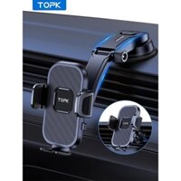 TOPK Đứng Trọng Lực Đứng Iphone Xiaomi Samsung Xe Bảng Điều Khiển Kính Chắn Gió Vent Điện Thoại Di Động