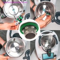 Toplanswatchstore Cho Thermomix Máy Trộn Cắt Đầu Nắp Xoay Lưỡi Thay Thế Máy Xay Sinh Tố Cắm Chặn VN