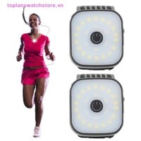 Toplanswatchstore Đèn đi bộ cho chó vào ban đêm, 12 đèn LED kẹp trên đèn pin để an toàn ban đêm, Đèn ngực có độ sáng cao Thiết bị chạy bộ cho nam nữ VN