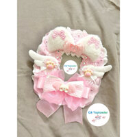 toploader mèo kute hồng