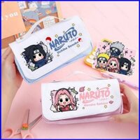 [Topmat] Naruto Hatake Kakashi Vỏ bút chì hoạt hình anime dung lượng lớn bút sinh viên lưu trữ văn phòng phẩm hộp lớn ca